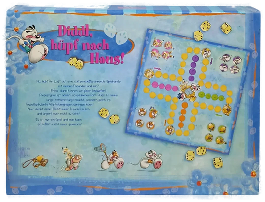 Vintage Diddl Maus Gesellschaftsspiel "Hüpf nach Haus!" – Bild 3