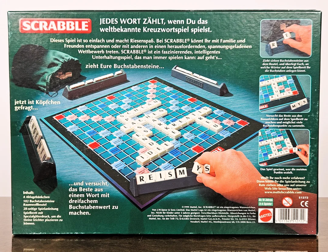 Scrabble Original - Mattel – Bild 2