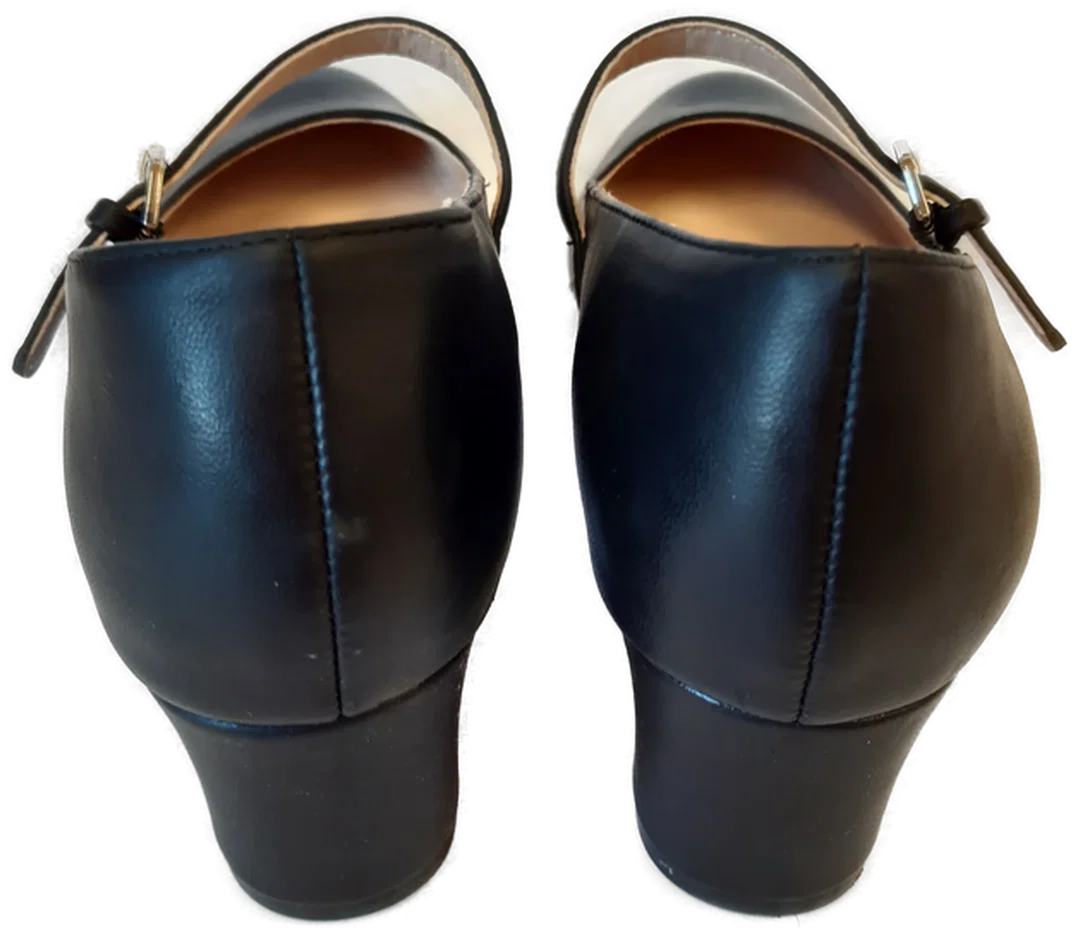 Graceland Damen Riemchen Pumps Kunstleder, schwarz - Gr. 37 – Bild 5