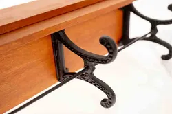 Kleine Antike Schulbank (Holz), Puppenschulbank  - Bild 3