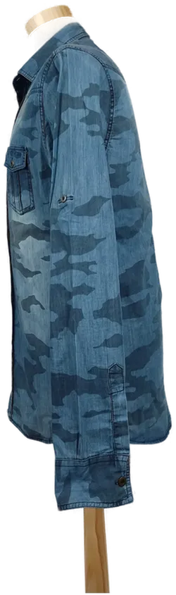 Open Jeans Herren Hemd blau Gr.S - Bild 2