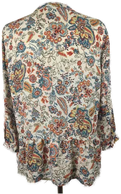 Damenbluse Zara Polyester Geblümt | Leicht & Luftig - Bild 3
