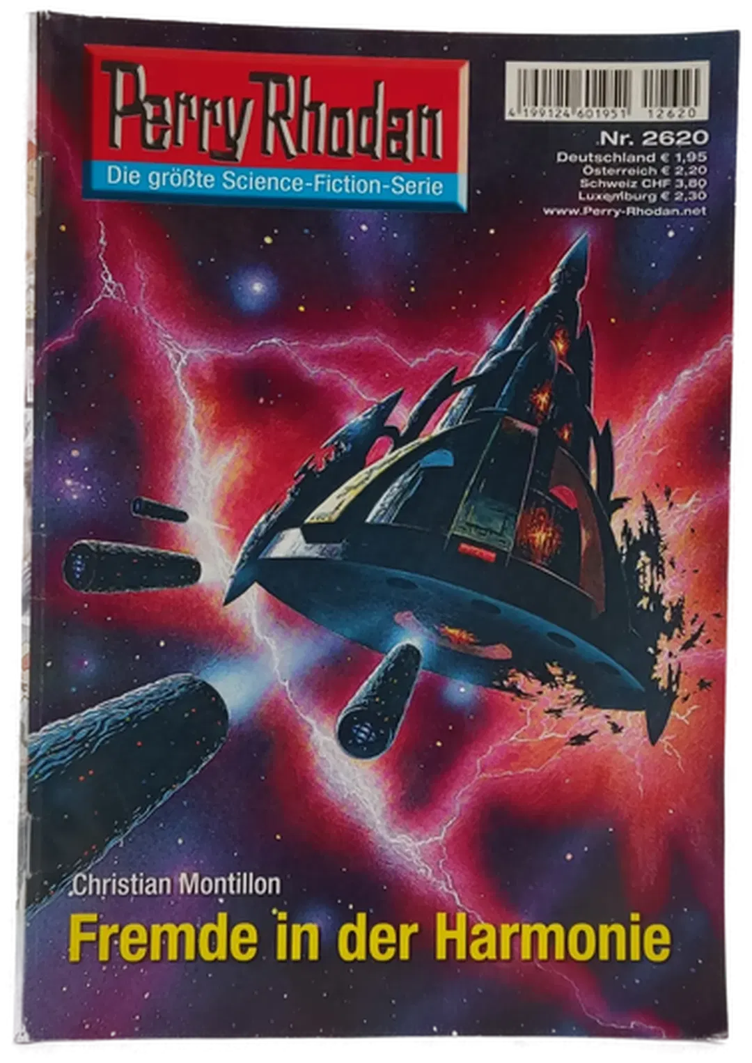 Romanheft Perry Rhodan Fremde in der Harmonie Erstauflage Nr. 2620 - Bild 2