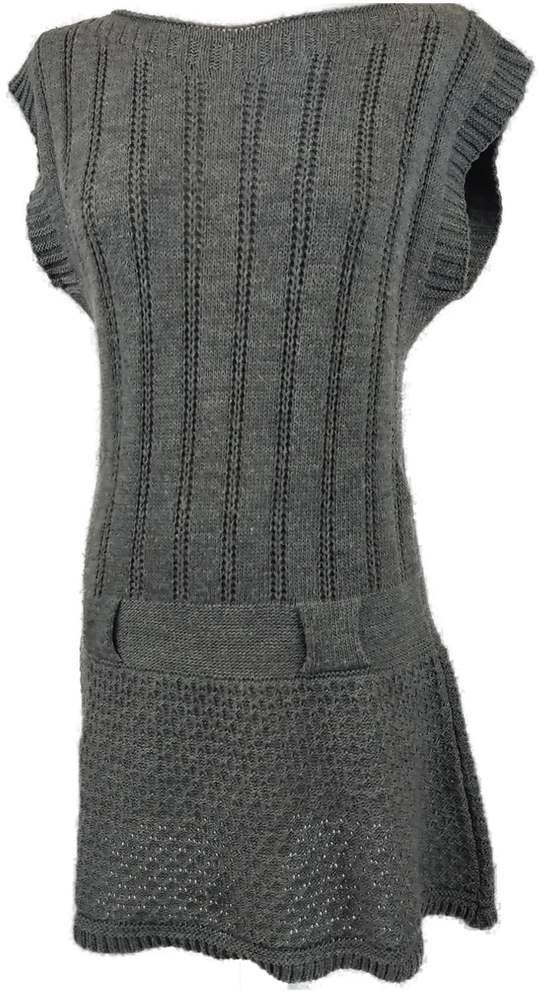 Me&Me Damenstrickkleid grau - XL/42 - Bild 4