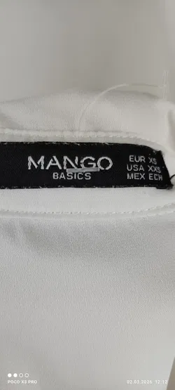 Mango Weiße Hemdbluse - Bild 6