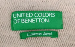 United Colors of Benetton Kinderpullover lachs Gr. XS – Vorschau 3