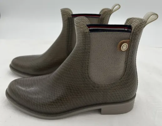 Tommy Hilfiger - Damen Gummi Stiefelette - Gr. 39 – Bild 2