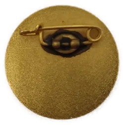 Goldener ÖAMTC Orden 55 JAHRE STRAFFREIES FAHREN - Abzeichen, Ø 2 cm - Bild 2