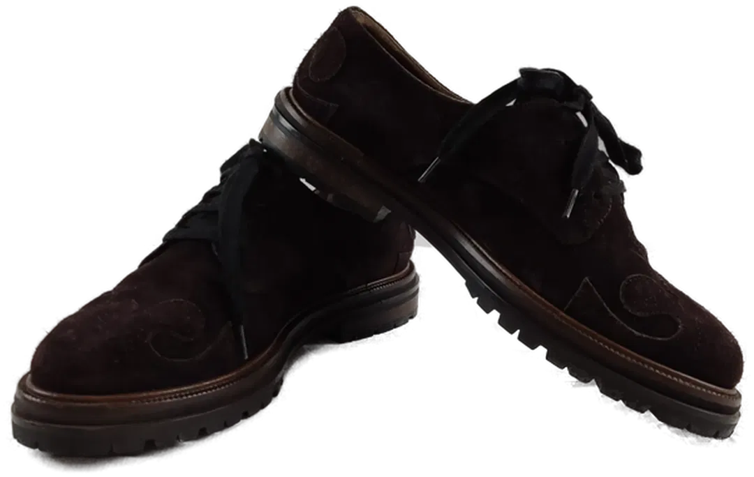 Marni Schnürschuhe aus Veloursleder  - Bild 1