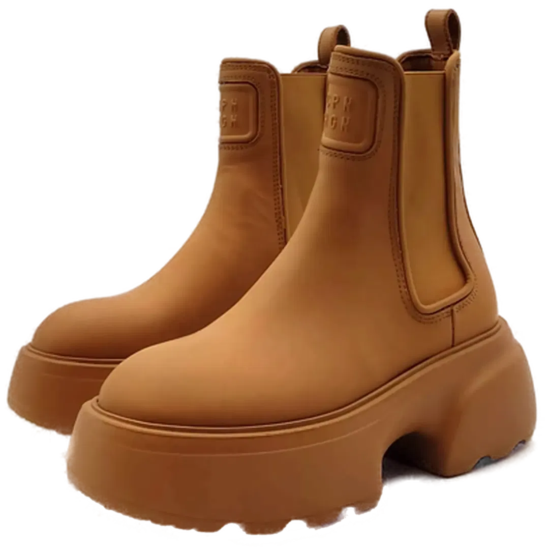 Copenhagen Studios Chelsea Boots aus Leder caramel Gr. 36 - Bild 4