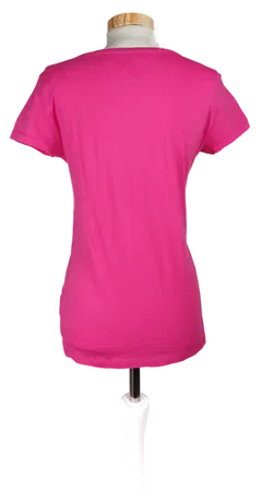 Benetton Damen T-Shirt pink - M/38 - Bild 2