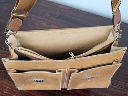 McNeill Vintage Leder Aktentasche - hellbraun - Bild 4