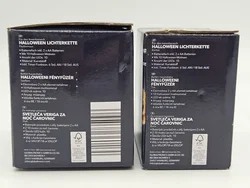 LED-Dekolichterketten für Halloween Set #4 (Geister, Fledermäuse, Kürbisse und Spinnen) – Vorschau 12