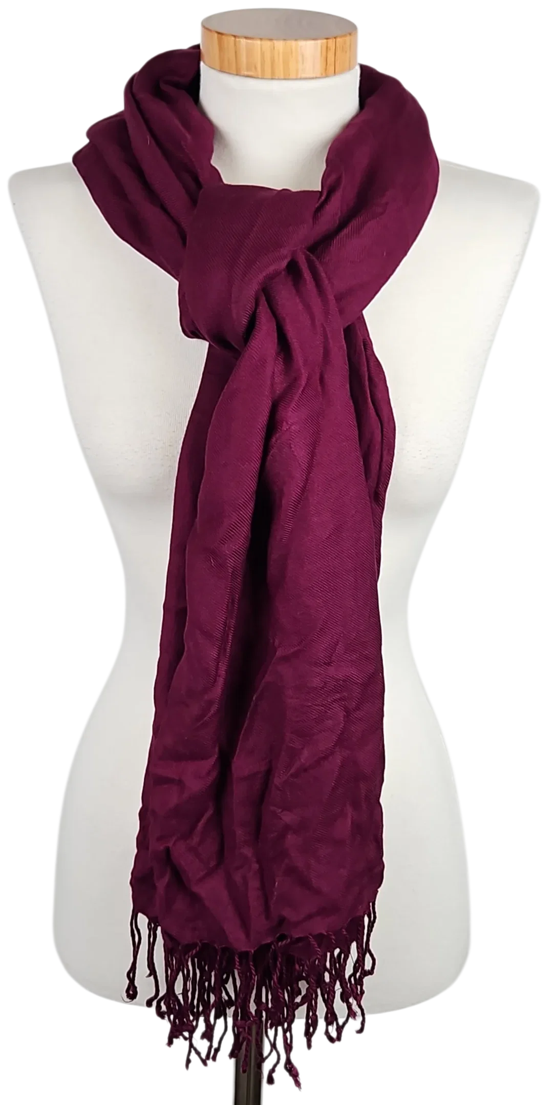 Pashmerinos - Damen Schal - rot – Bild 2