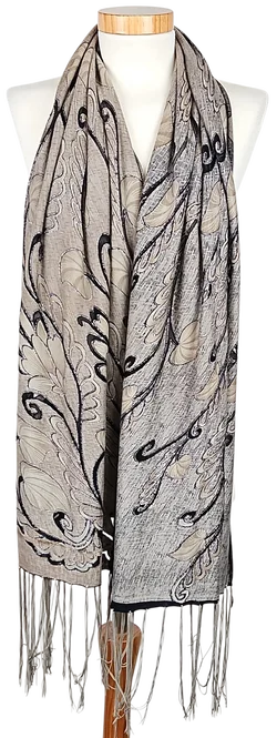 Damen Schal - floral - Bild 3