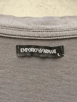  Emporio Armani Y2K Herren-Shirt, grau - gr. L  – Vorschau 3
