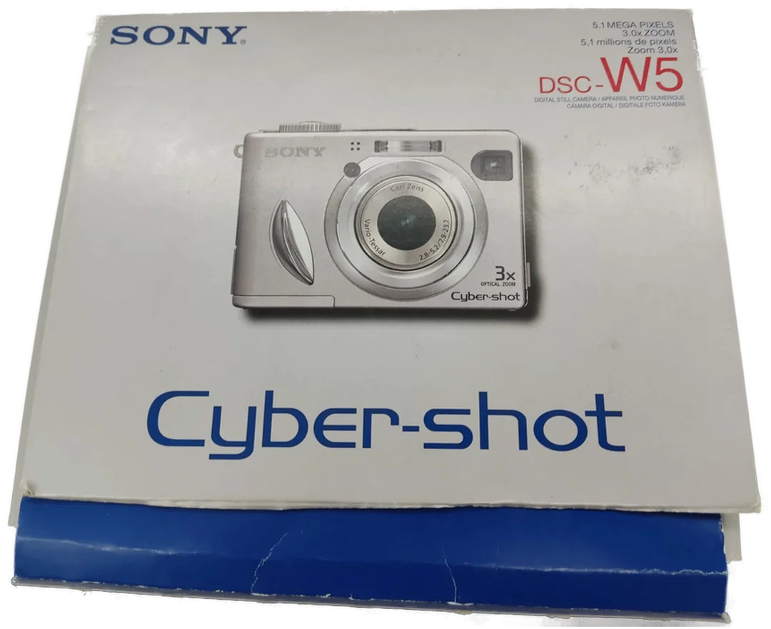 Sony Digital Camera/Kamera DSC-W5 5.1 Mega Pixels 3.0 Zoom – Bild 4