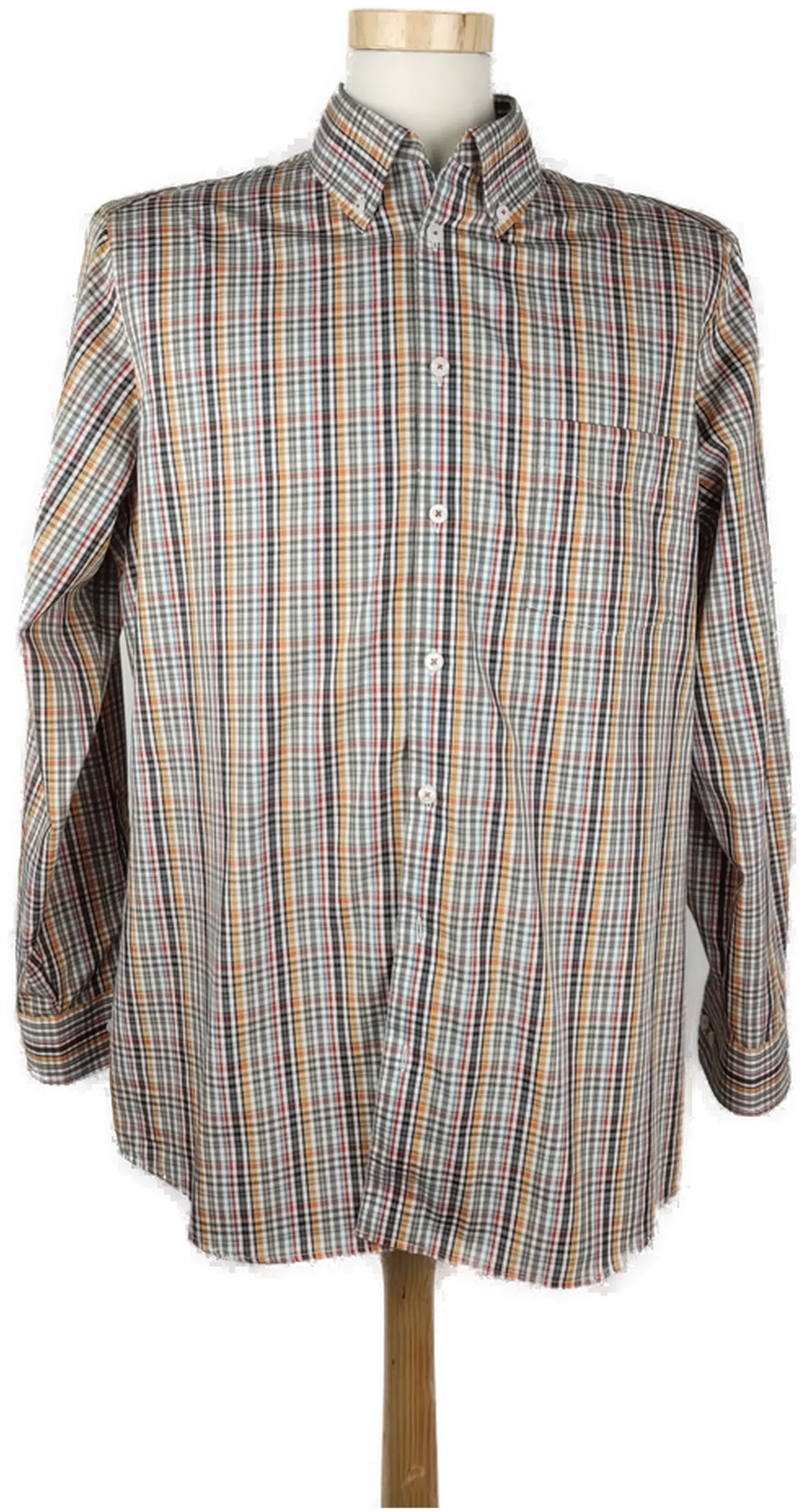 Walbusch Herrenhemd kariert langarm - Gr. 39/40 - Bild 1