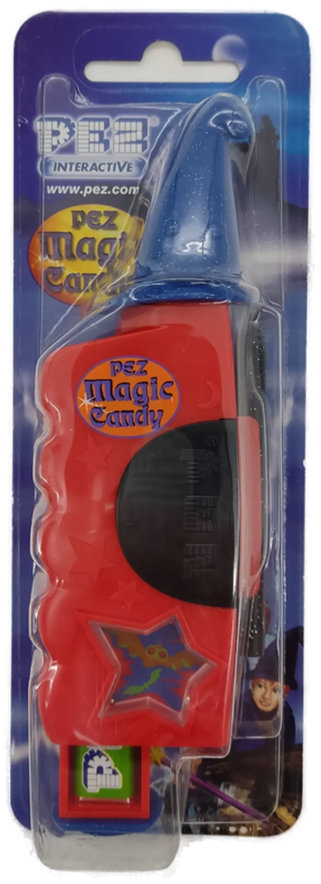 PEZ interactive Magic Candy rot/blau originalverpackt - Bild 1