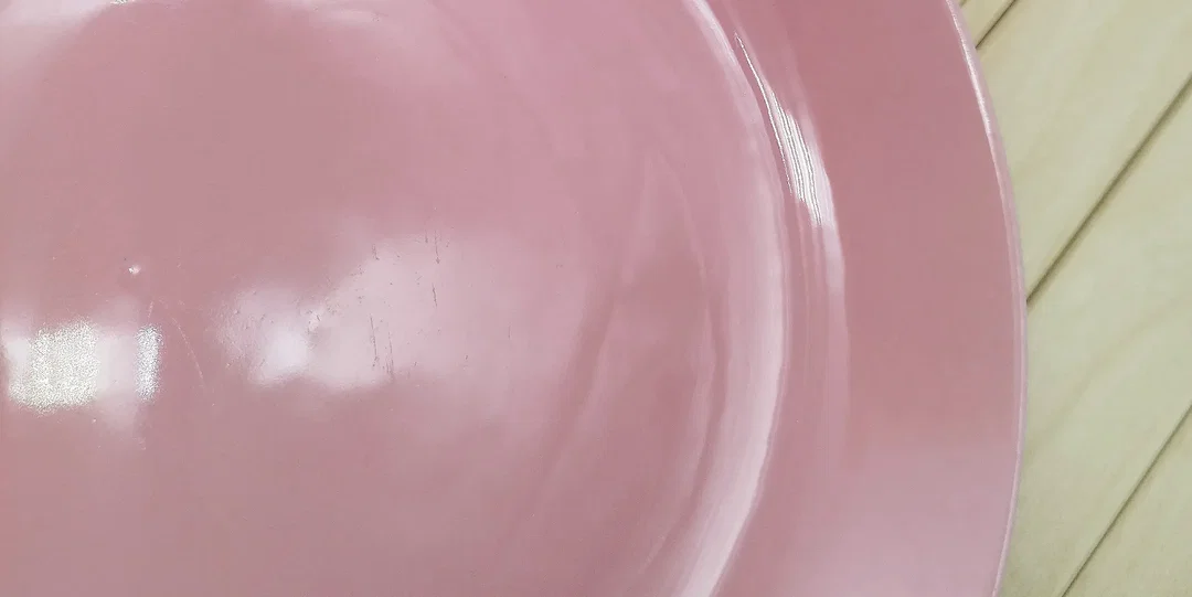 Dessertteller, Lilien Porzellan, Daisy, Nr. 19, rosa  – Bild 3