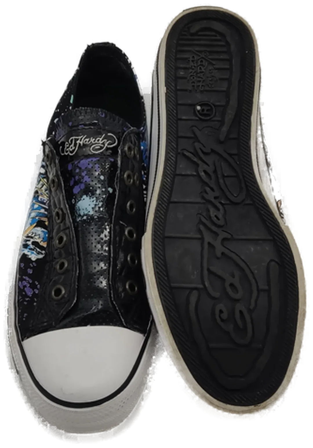 Ed Hardy Damen Sneaker, Größe 6 (39), Sehr guter Zustand – Bild 4