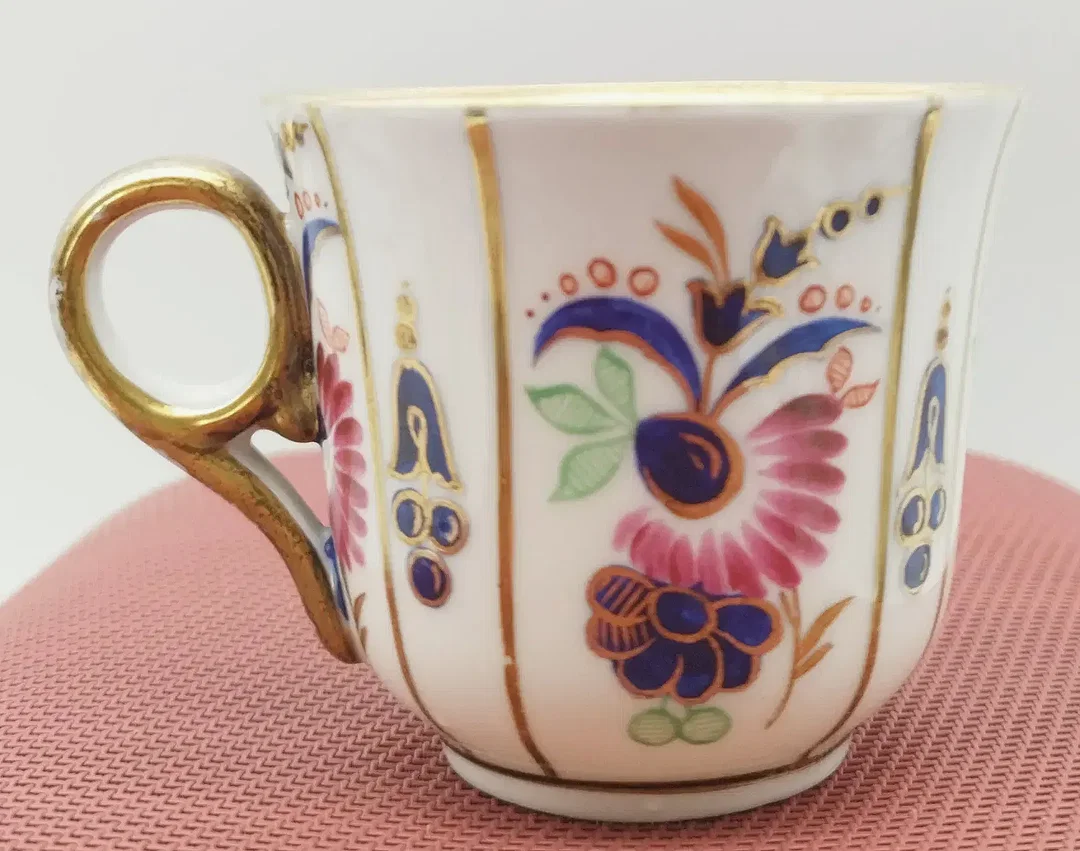 Porzellan-Kaffeegedeck H&C Chodau (Gebraucht, Patina) | Vintage-Schatz – Bild 5