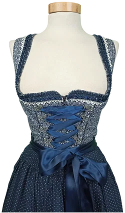 Stockerpoint Damendirndl blau/weiß Gr. 34 – Vorschau 3