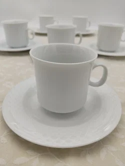Porzellan-Kaffeeset 6-tlg | China Pearl - Bild 1