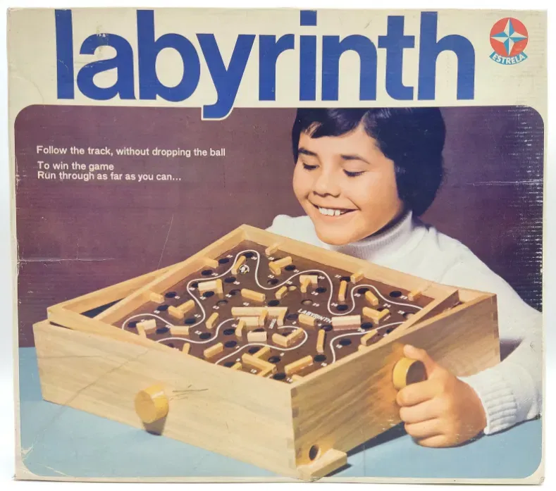 Labyrinth Spiel 70er Jahre - Geschicklichkeitsspiel, Estrela  - Bild 4