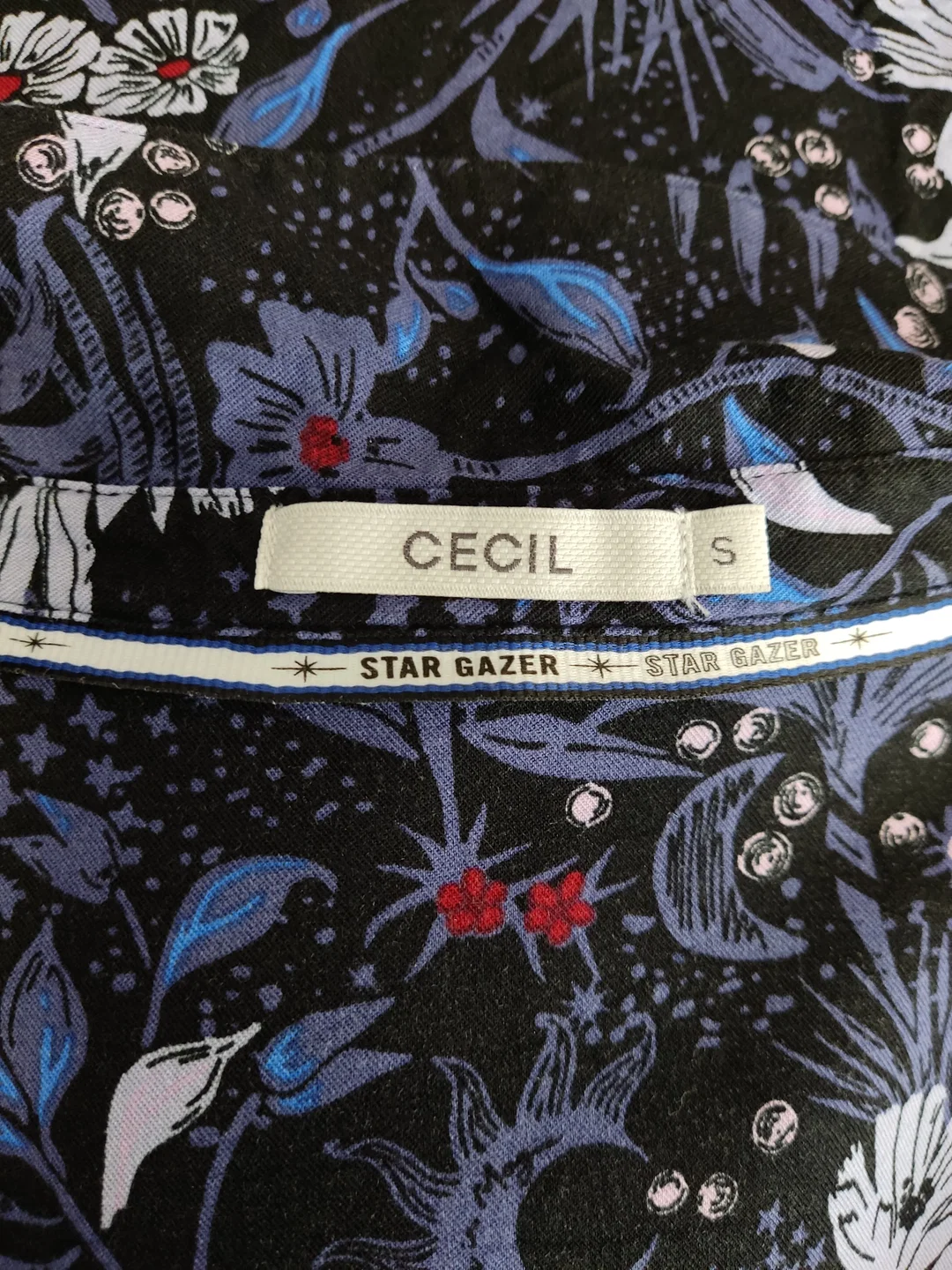 Hemdblusenkleid CECIL Baumwolle S | Zeitloser Klassiker – Bild 6