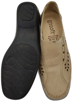 go soft Damen Slipper hellbraun - Gr. 39 – Vorschau 3