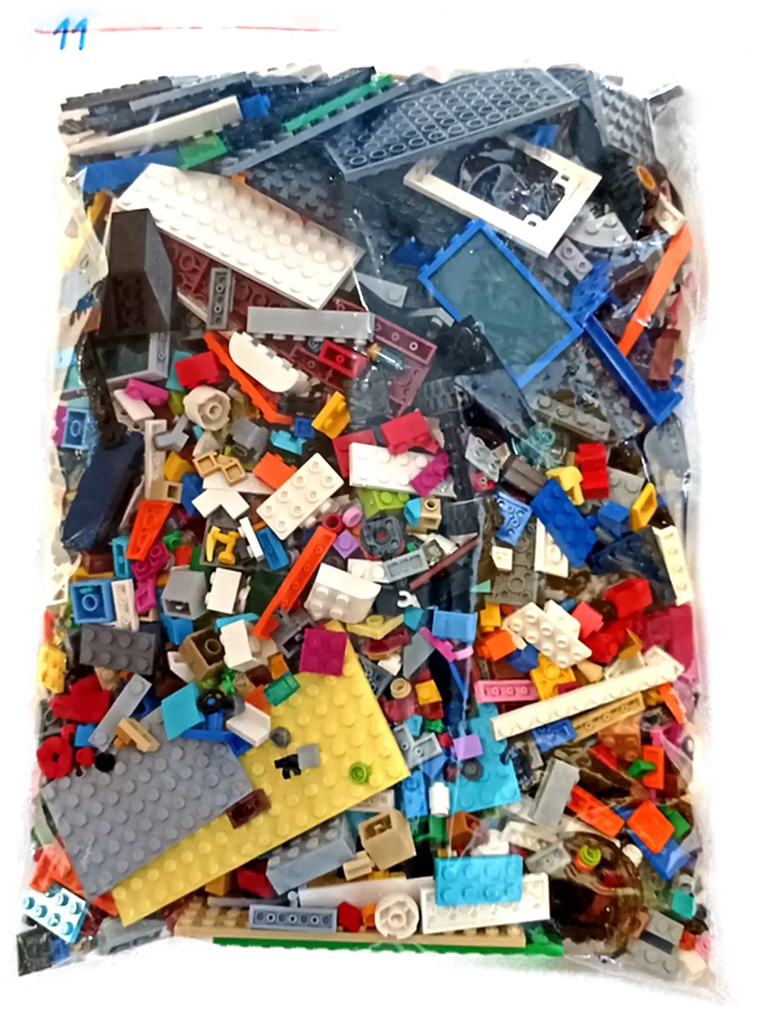 1,5 Kilo LEGO Steine gemischt Nr. 11 - Bild 1