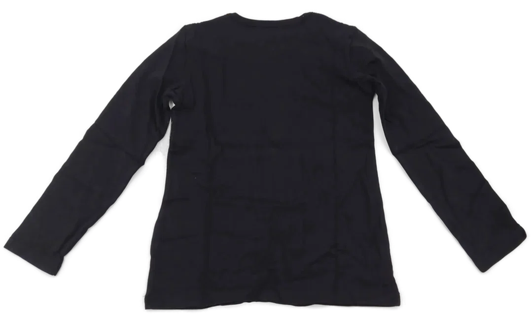 United Colors of Benetton Kindershirt schwarz Gr. XS – Bild 2