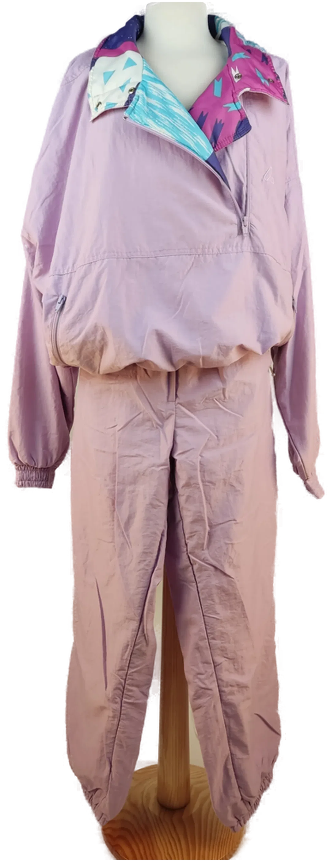 Löffler Damen-Trainingsanzug / pastell-violett - Größe: Xl/42 - Bild 4