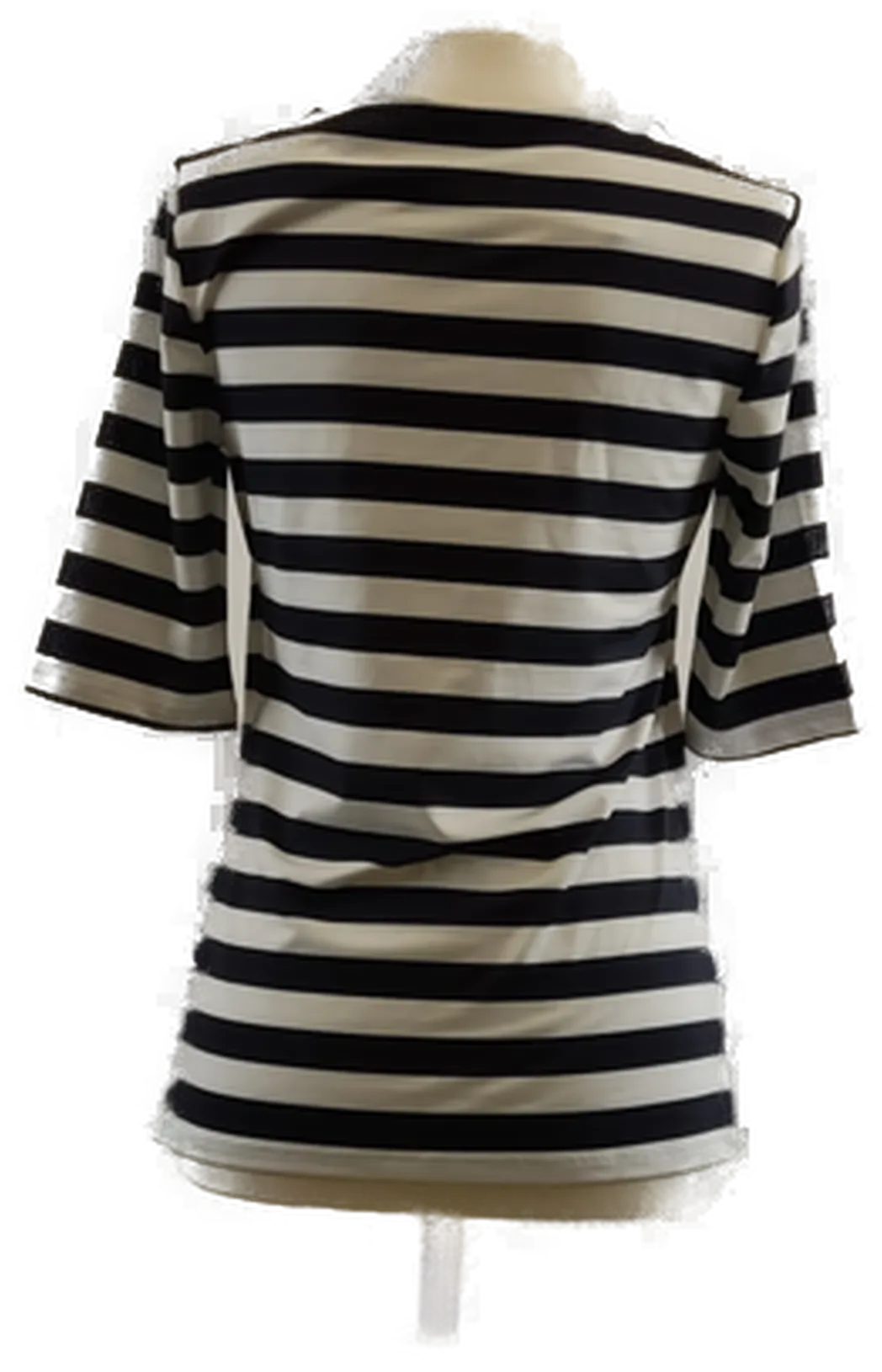 Christian Berg gestreiftes Damen T-Shirt, hochwertiges Polyester, Größe 34, Frühling – Bild 2