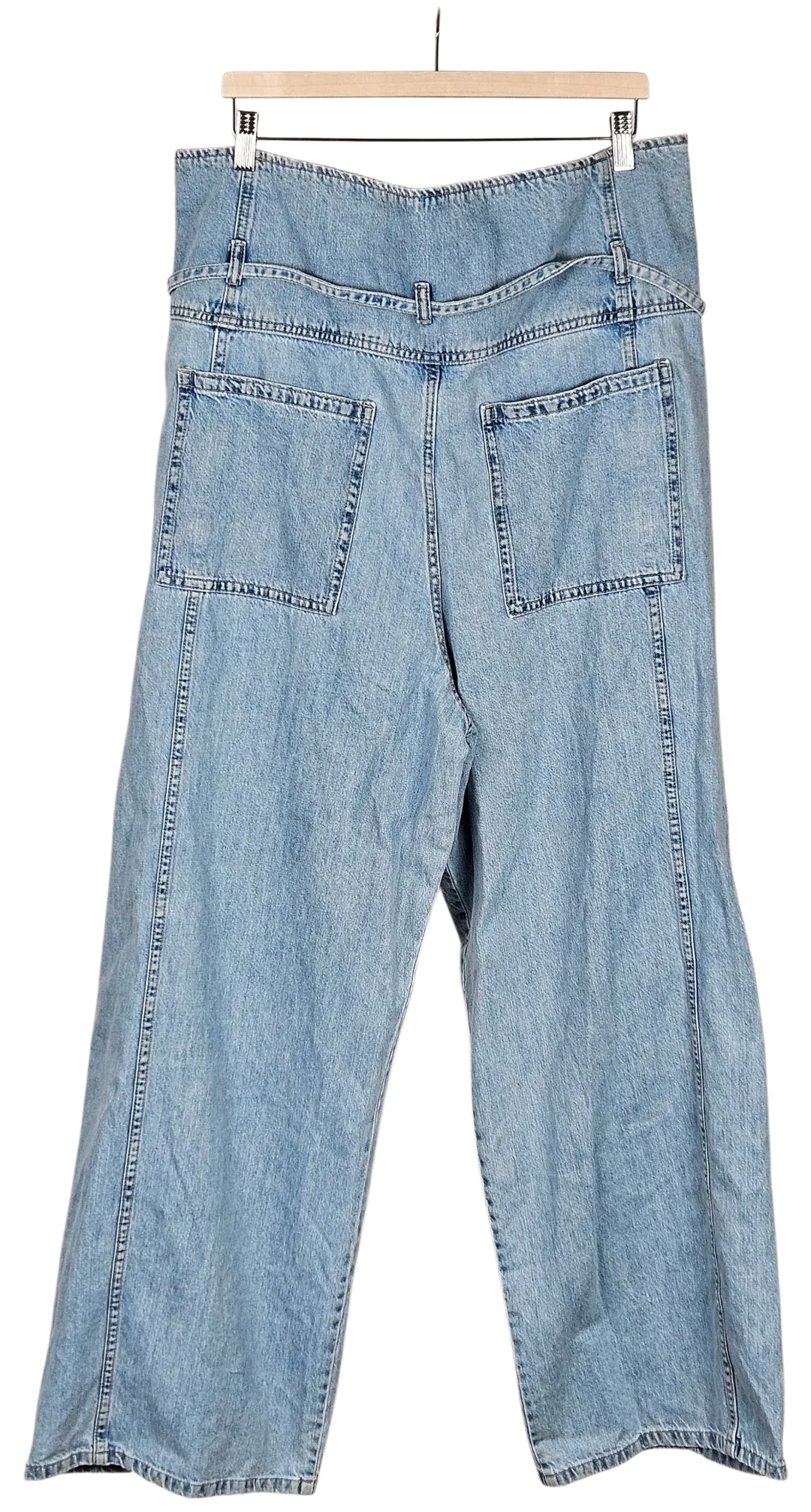 ZARA Damen Jeanshose, blau - Gr. XXXL / 46 – Bild 2