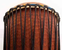 Trommel Bougarabou, afrikanische Trommel, 63 cm Hoch - Bild 3