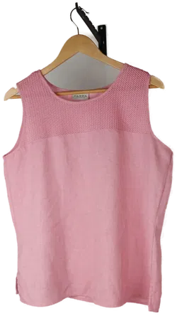 Damen Top C&A Unifarben Altrosa | Sommerlook - Bild 6