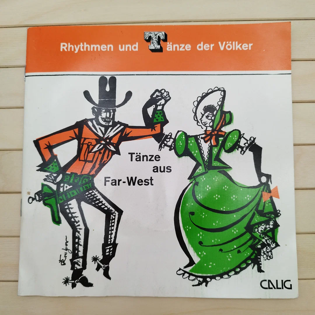 Rhythmen und Tänze der Völker, Tänze aus Far-West, Vinyl Single  – Bild 1