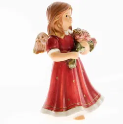 Goebel Annual Angel 2002 „A Rose is Blooming“, H ca. 14 cm - Bild 4