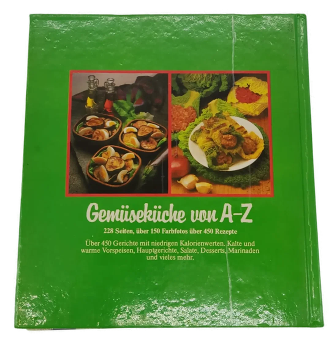 Buch Gemüseküche von A - Z "450 Kalorienarme Gerichte für Linienbewußte" – Bild 2