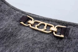Moncler Kostüm aus edlem Mohair-Mix – Luxuriöser Zweiteiler in Grau - Bild 4