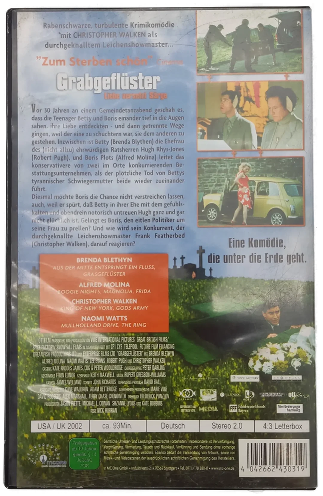 Grabgeflüster Liebe versetzt Särge Videokassette – Bild 2