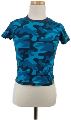 Kids Kinderkurzarm T-Shirt Camouflage - 98-104  - Bild 1