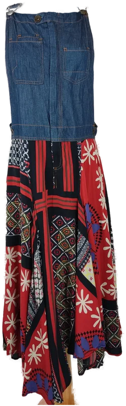 Desigual Maxikleid Patchwork-Optik 'Faustino' | Boho-Sommertraum - Bild 1