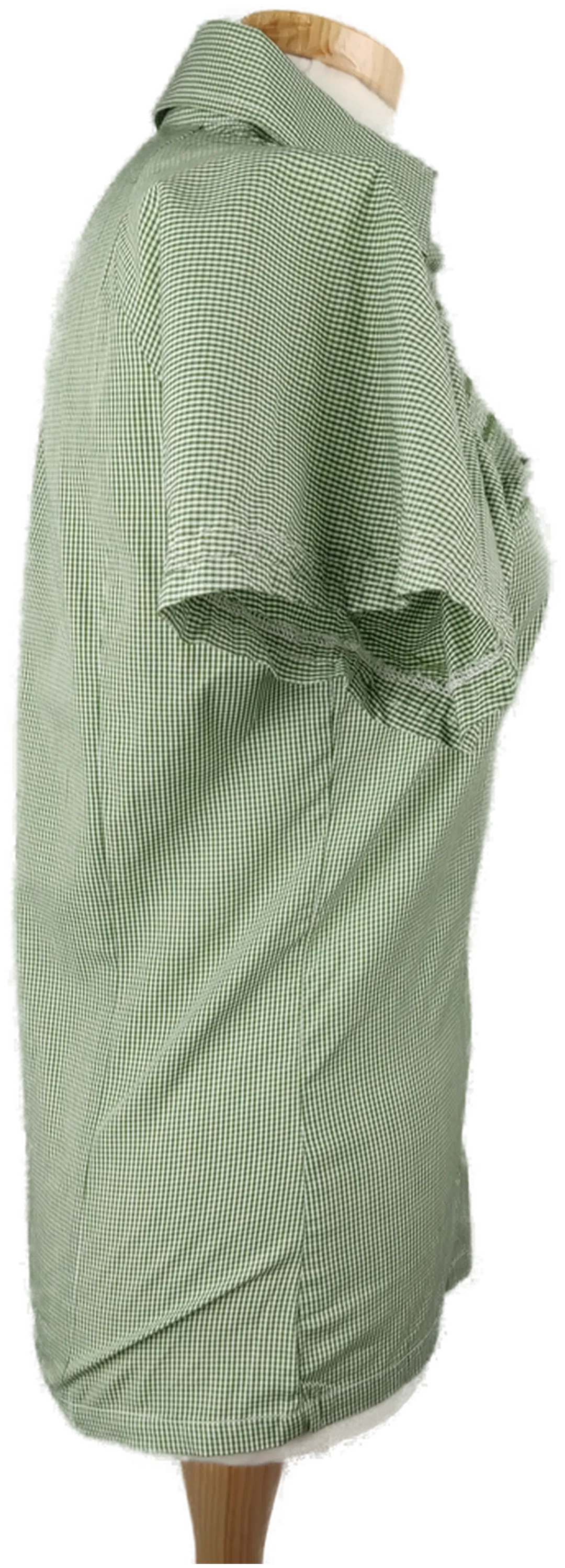 K&K Kaiserjäger Damen Trachtenbluse grün- XS/ 34 – Bild 3