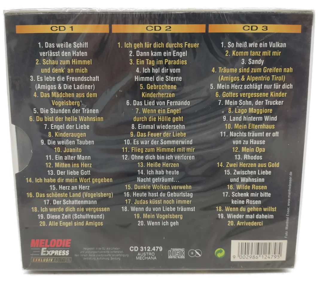 3 CD's Amigos Exklusiv Edition -Ausgesucht von Amigos-Fans – Bild 3