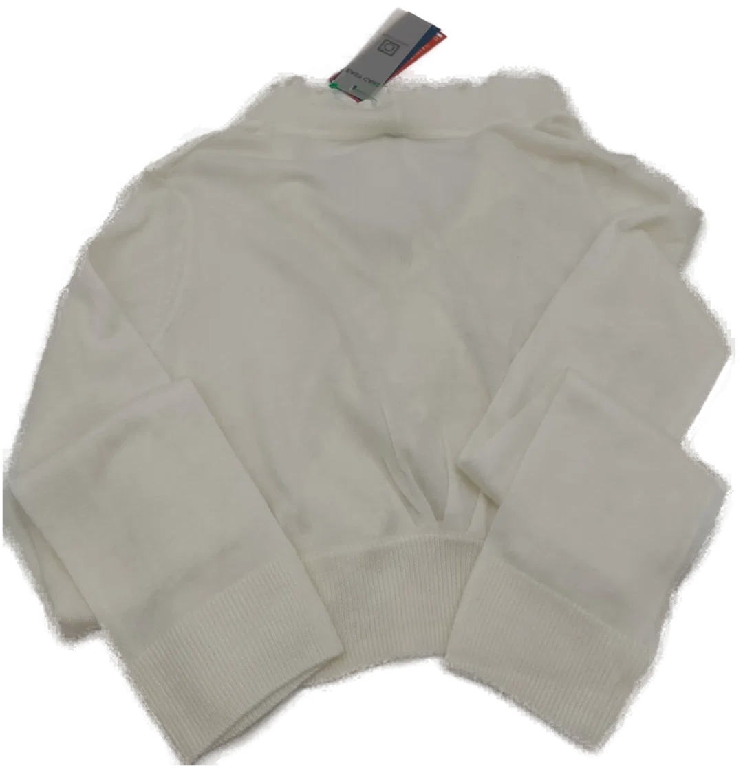 United colors of Benetton Kinder Strickjacke weiß Gr. 10/11 Jahre ( 150 cm) – Bild 4