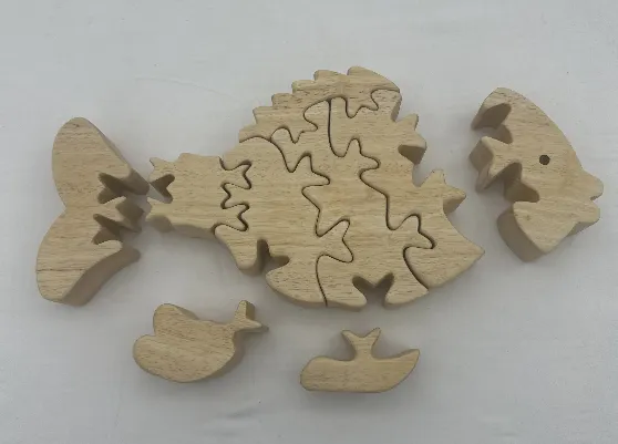 Fisch Holzpuzzle – Bild 3