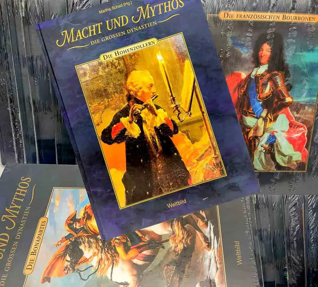 Macht und Mythos. Die großen Dynastien. 14 Bände Weltbild Hg. von Martha Schad - Bild 1